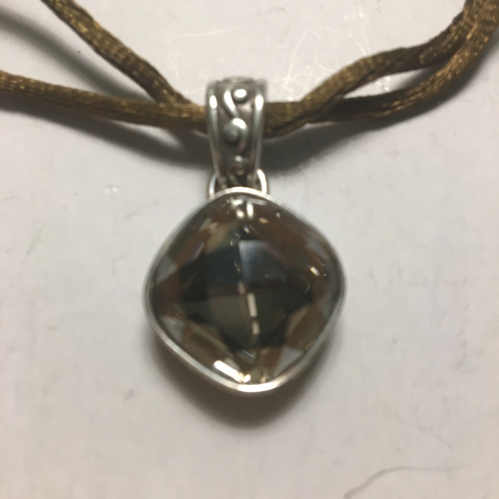 Brighton brown rope style necklace